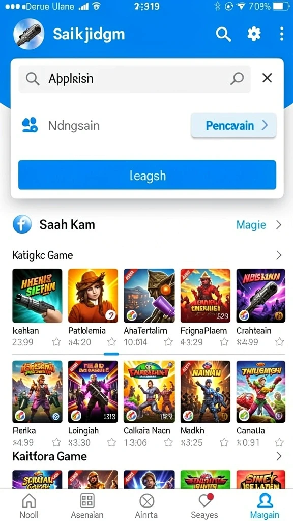 corla188 - Tampilan antarmuka yang menarik dan user-friendly.