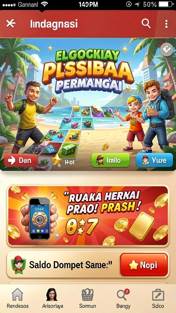 halo777 - Screenshot dari aksi seru dalam HALO777.