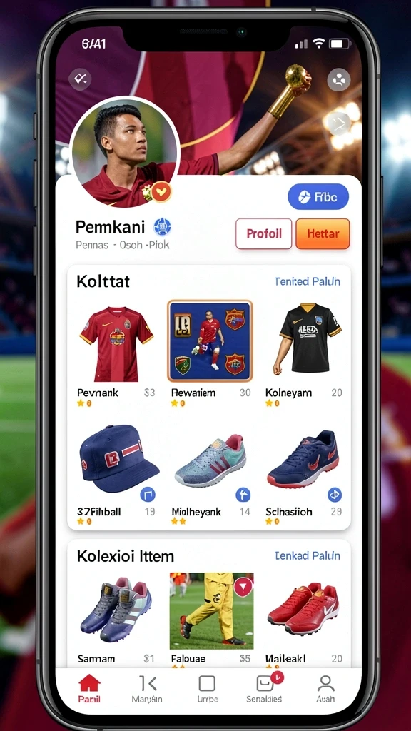 luck365 - Tampilan antarmuka LUCK365 yang modern dan menarik.