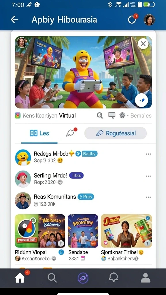 mposurga - Beragam karakter unik untuk dipilih.