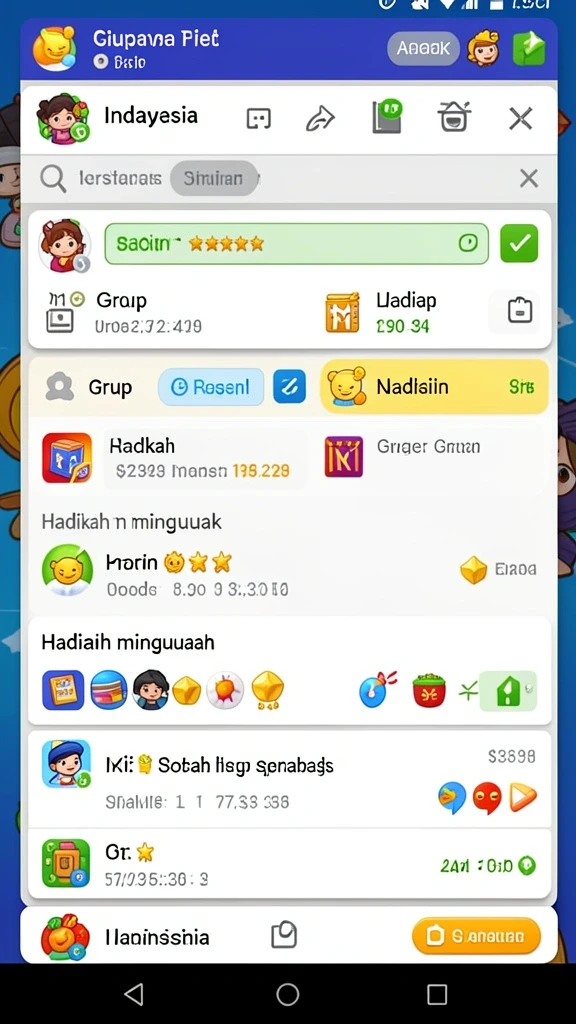 peniti4d - Tampilan antarmuka utama PENITI4D yang menarik.